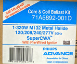 Philips 71A5892-001D : 320W Metal Halide Ballast Kit