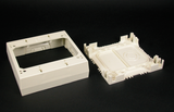 Wiremold 2344SD-2A : 2 Gang Deep Divided Device Box, Ivory