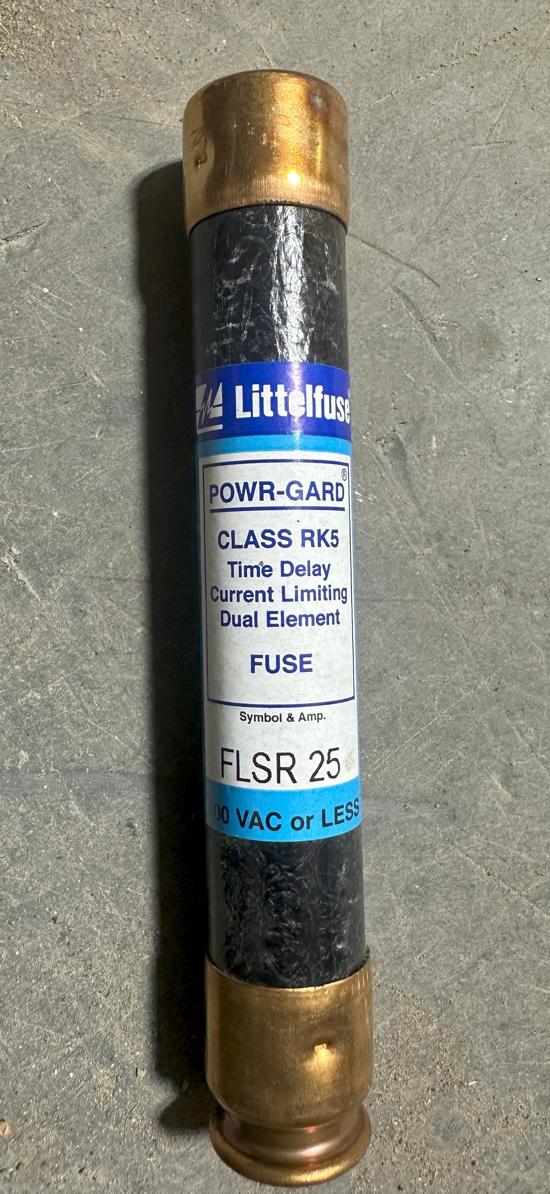 Littelfuse FLSR25 : 25A Fuse, 600V, Class RK5 – Ohio