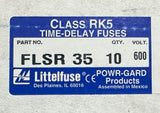 Littelfuse FLSR35 : 35A Fuse, 600V, Class RK5