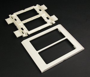 Wiremold V4050 : Device Mounting Bracket and Trim Plate, Ivory