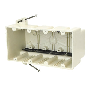 Allied 4304-NK : 4 Gang Flush Device Box