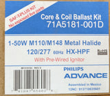 Philips 71A5181-001D : 50W Metal Halide Ballast Kit