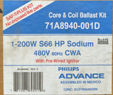 Philips 71A8940-001D : 200W High Pressure Sodium Ballast Kit
