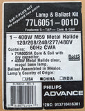 Philips 77L6051-001D : 400W Metal Halide Ballast Kit