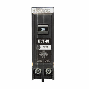 Eaton BRP115GF : 15A BR 1 Pole GFCI Circuit Breaker