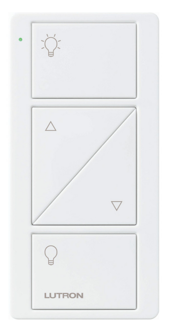 Lutron PJ2-2BRL-GWH-L01 : Pico Wireless Control, Gloss White