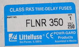 Littelfuse FLNR350 : 350A Fuse, 250V, Class RK5