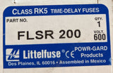 Littelfuse FLSR200 : 200A Fuse, 600V, Class RK5