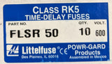 Littelfuse FLSR50 : 50A Fuse, 600V, Class RK5 (SET OF 10)