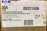 Eaton DG221UGB : 30A 2 Pole Non-Fusible N1 General Duty Safety Switch