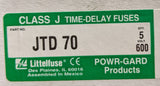 Littelfuse JTD70 : 70A Fuse, 600V, Class J