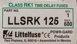 Littelfuse LLSRK125 : 125A Fuse, 600V, Class RK1