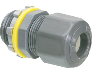 Arlington LPCG503 : 1/2'' Strain Relief Cord Connector, Cord Range .1''-.3''