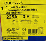 Square D QBL32225 : 225A 3 Pole Circuit Breaker
