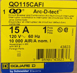Square D QO115CAFI : 15A QO 1 Pole AFCI Circuit Breaker