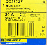 Square D QO230GFI : 30A QO 2 Pole GFI Circuit Breaker
