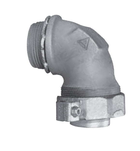 Appleton STB-90150L : 1-1/2'' 90° Liquid-Tight Insulated Connector with Lugs