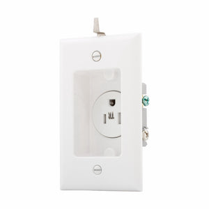Eaton TR775W-BOX-SP : Clock Hanger with Single 15A Receptacle